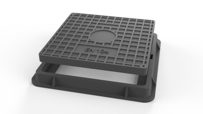 MEA-Embeco Kompozitní poklop A15 kN pochozí čtvercový