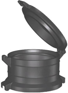 Nástavec na podzemní nádrž s pantem